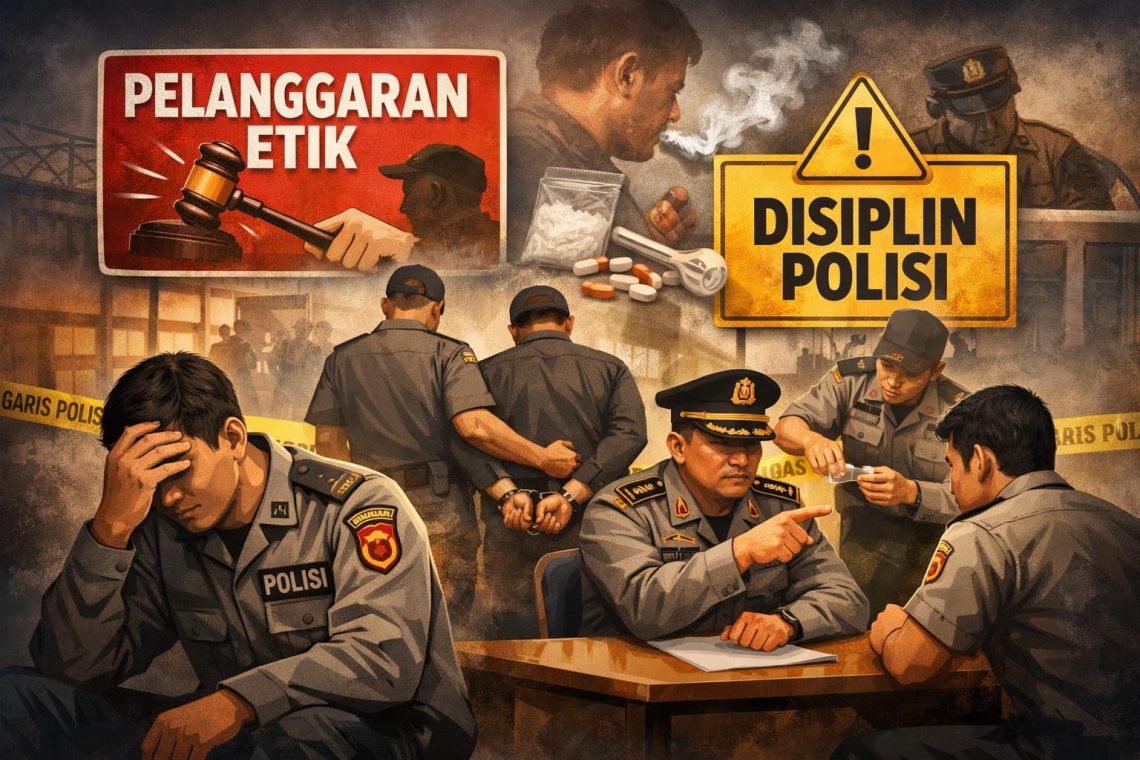 Tujuh Anggota Polres Tuban Terjerat Pelanggaran dari Kasus Disiplin hingga Narkoba Sepanjang 2025 1 Tujuh Anggota Polres Tuban Terjerat Pelanggaran