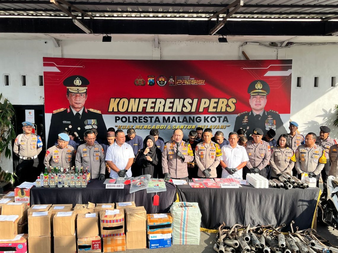 Angka Kriminalitas Kota Malang Turun