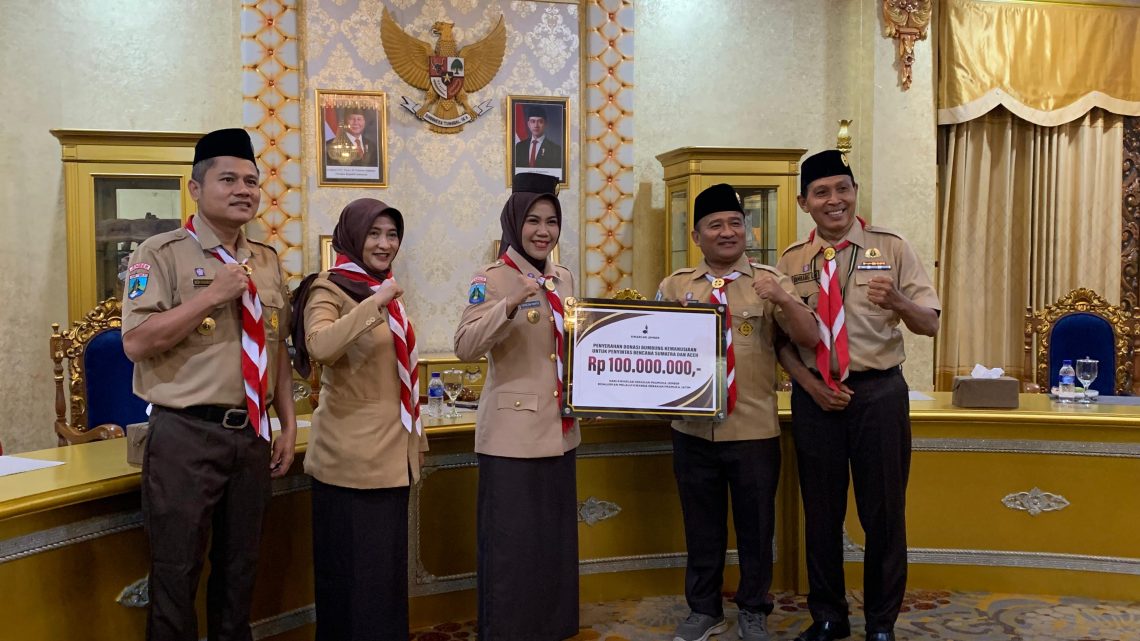 Pramuka Jember Galang Dana untuk Korban Bencana Sumatera, Rp100 Juta Terkumpul dalam 18 Hari 1 Pramuka Jember Galang Dana