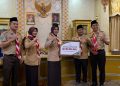 Pramuka Jember Galang Dana