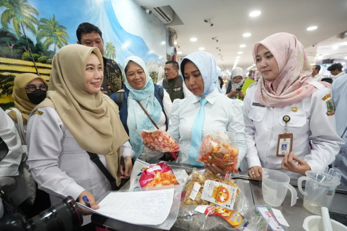 Sidak Mamin di Kota Mojokerto