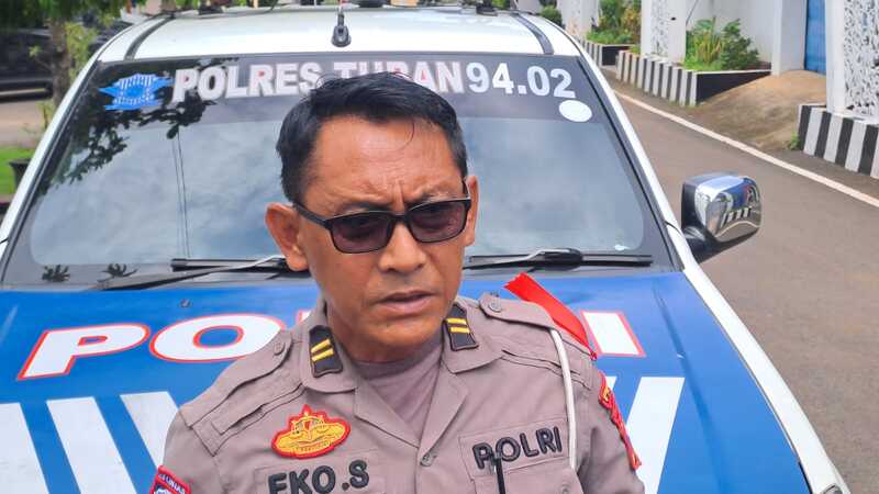 Kerap Laka Tabrak Bak Truk, Polisi Ingatkan Sopir Tak Berhenti Sembarangan di Jalur Pantura Tuban 1 Jalur Pantura.