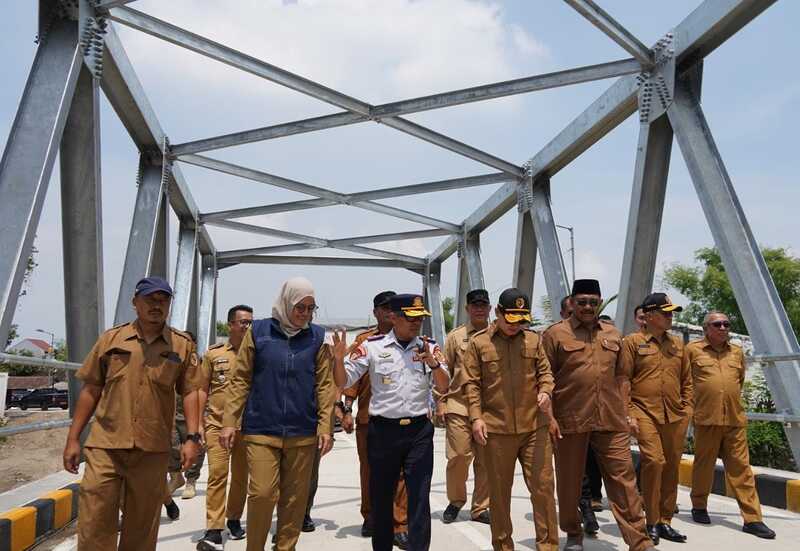 5 Jembatan Baru di Mojokerto Perkuat Konektivitas Publik 1 Jembatan baru di Mojokerto.