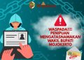 Wakil Bupati Mojokerto.