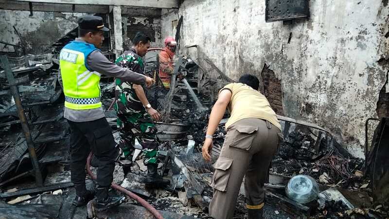 Angka kebakaran di Tuban.