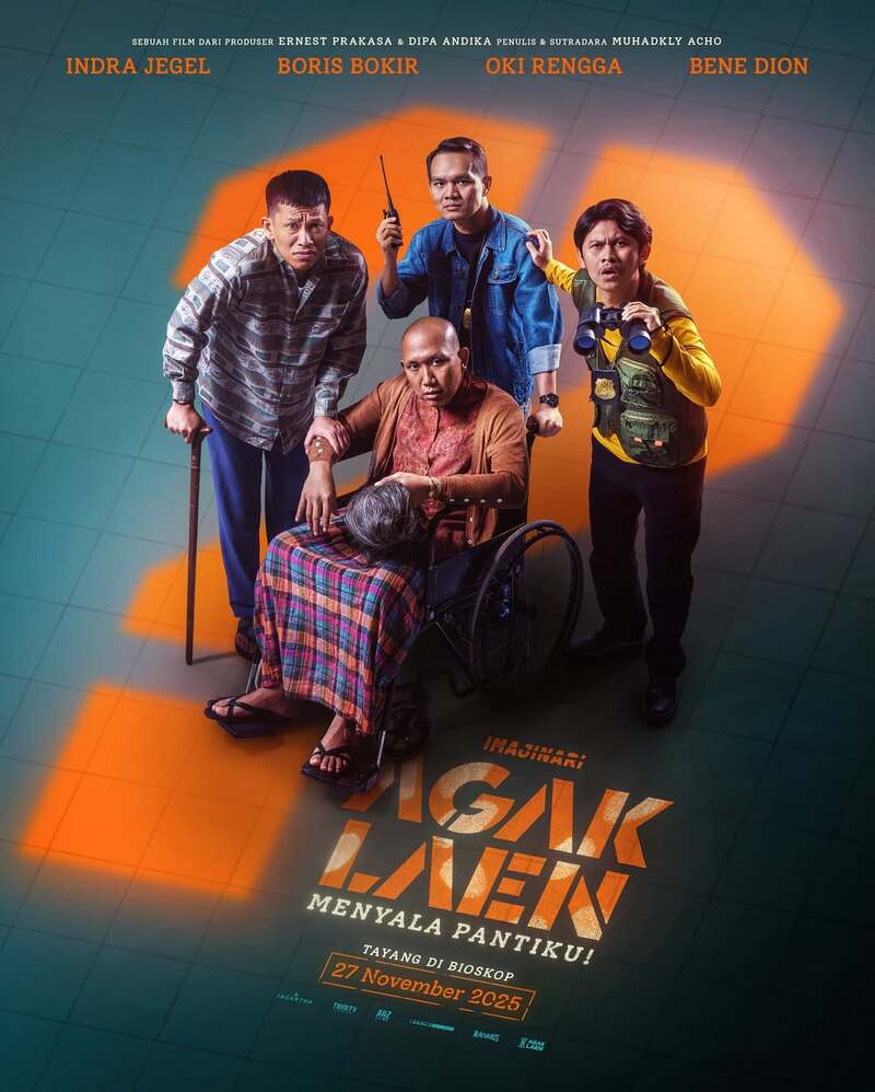 Film terlaris Agak Laen.