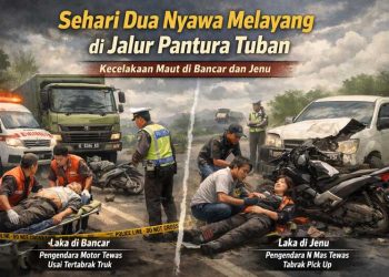 Jalur Pantura Tuban.