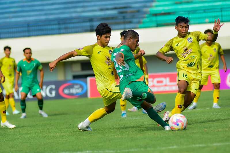 Tumbang di Laga Penentuan, Persatu Tuban Disikat Pasuruan United 0-3 di Kandang 1 Persatu Tuban.