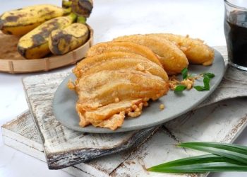 Pisang goreng.