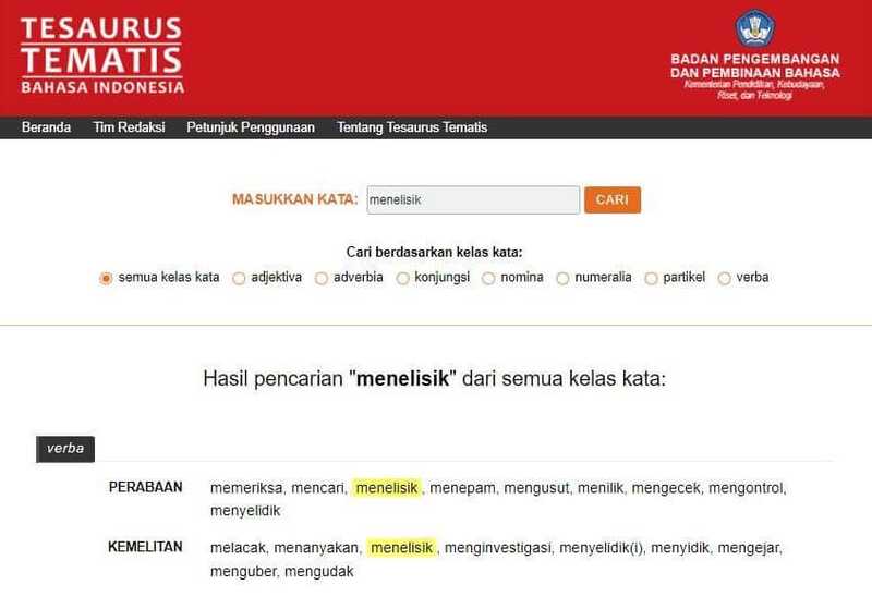 Pegiat Literasi Wajib Tahu, Berikut Sejarah Singkat Hari Tesaurus 1 Hari Tesaurus.