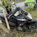 Laka Motor vs Truk Parkir di Plumpang Tuban, Seorang Ibu Tewas di TKP 8 Motor vs truk.