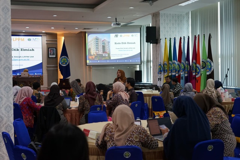 Penutupan Diklat, LPPM UM Ajak Dosen Baru 2026 Makin Produktif Susun Proposal PPM 2 Diklat LPPM UM.