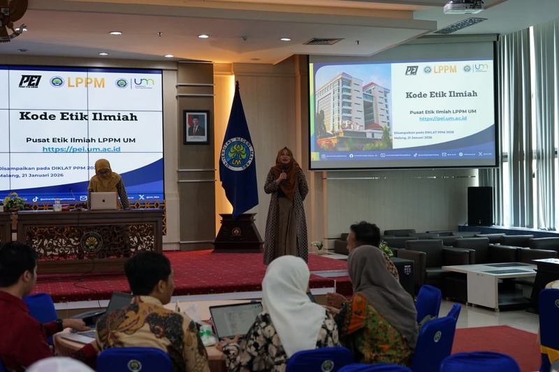 Penutupan Diklat, LPPM UM Ajak Dosen Baru 2026 Makin Produktif Susun Proposal PPM 1 LPPM UM.