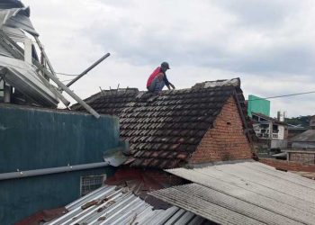 Rumah warga Kepanjen.