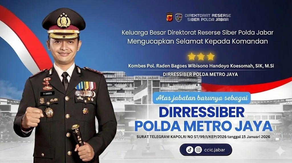 Kapolri Mutasi Tiga Pejabat Polda Metro Jaya, Salah satunya Kombespol Raden Bagoes 1 Polda Metro Jaya.