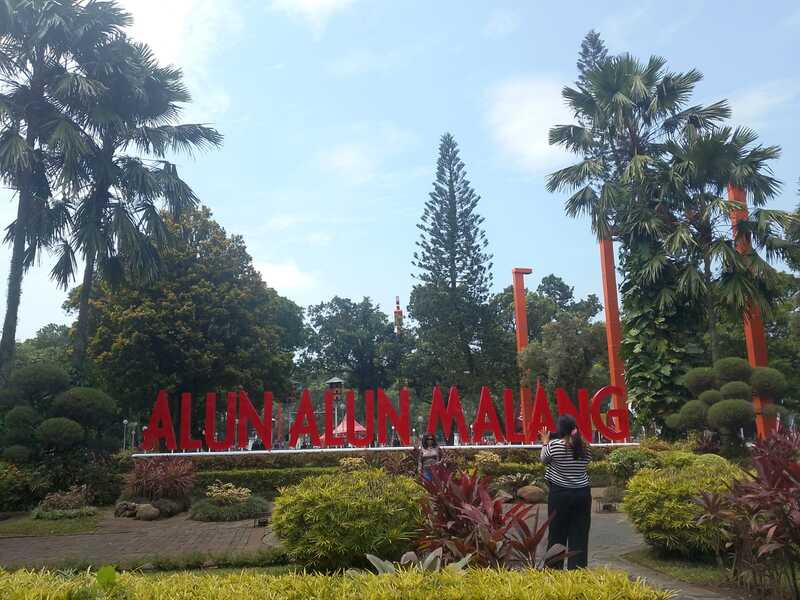 Alun-Alun Merdeka Malang.