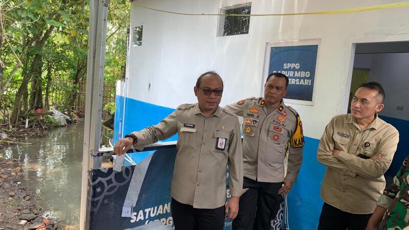 Banjir Rendam Dapur MBG di Jember, Satgas Rekomendasikan Relokasi SPPG 1 MBG di Jember.