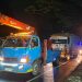 Truk Seruduk 4 Kendaraan di Kota Batu