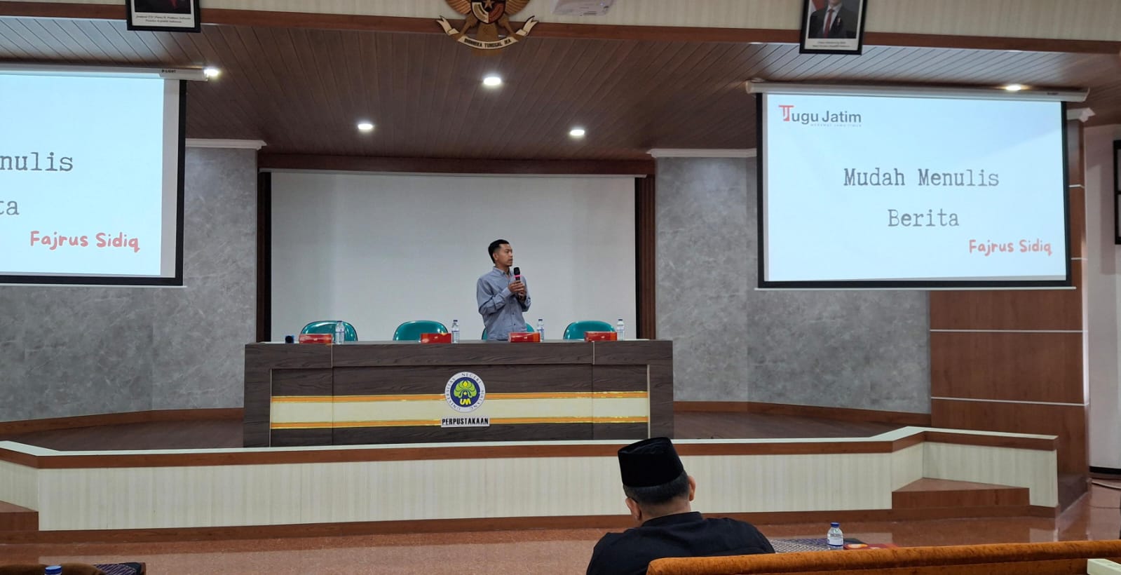 Workshop Penulisan Berita, Fotografi dan Penyusunan Proposal, LPPM UM Bekali Strategi Lolos Hibah 3 Tugujatim fajrus shidiq