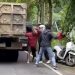 Sopir truk viral di Malang