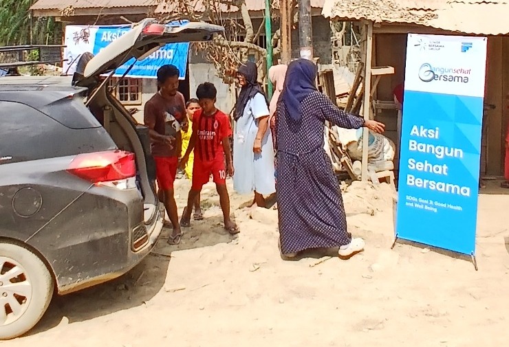 Bantuan TBIG banjir Sumatra.