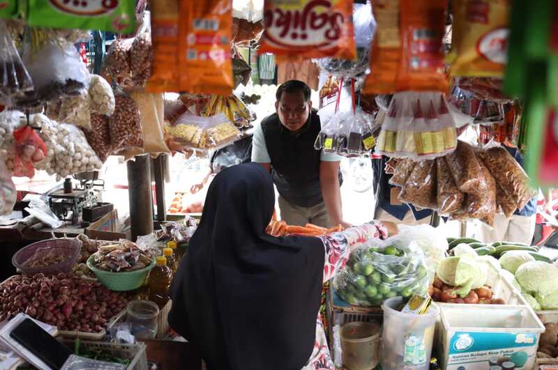 Sidak Pasar di Mojokerto Jelang Ramadhan, Begini Temuan Petugas soal Harga dan Stok Bahan Pangan 1 Pasar di Mojokerto.