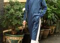 Outfit Lebaran pria.
