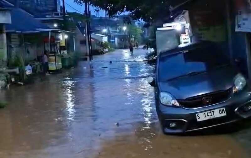 Hujan Deras Guyur Tuban, Sejumlah Wilayah Tergenang Banjir Lumpur 2 Banjir lumpur Tuban.