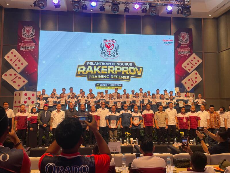 Lantik Pengurus 38 Kabupaten Kota, Orado Jatim Siapkan Wasit dan Atlet Domino Menuju Kejurnas 2026 1 Orado Jatim.