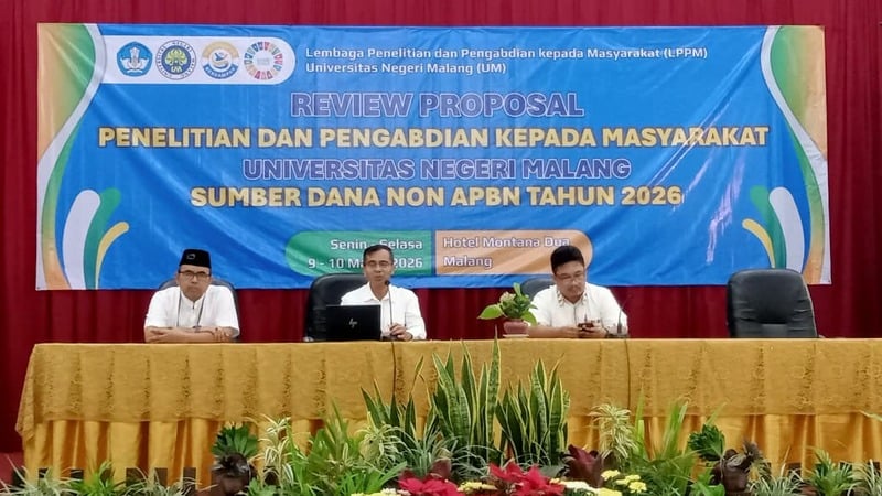 Target Publikasi 2.000 Jurnal Scopus, LPPM UM Review Proposal Penelitian Non APBN Tingkatkan Mutu Riset 1 LPPM UM.