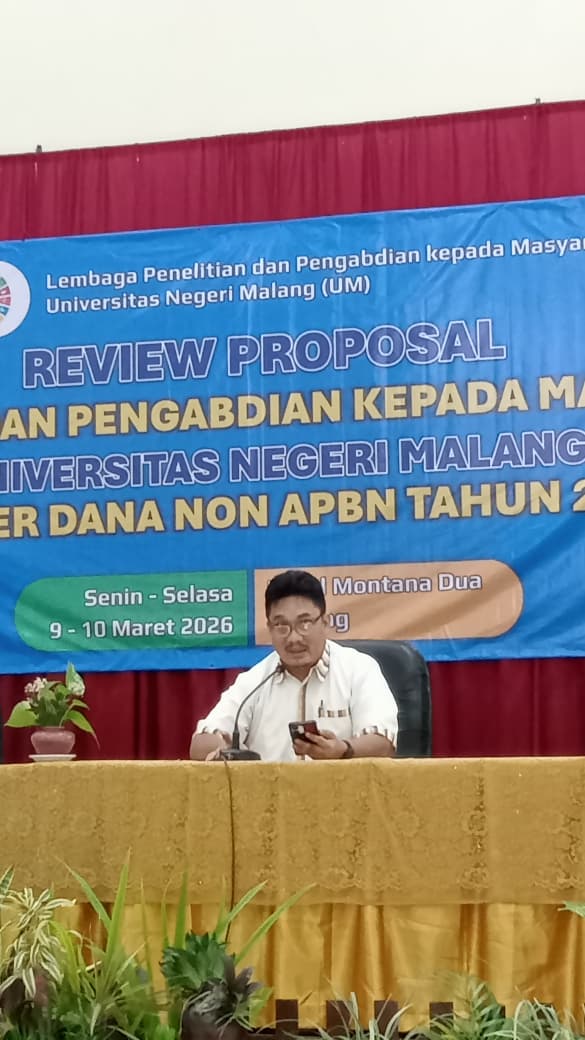 Target Publikasi 2.000 Jurnal Scopus, LPPM UM Review Proposal Penelitian Non APBN Tingkatkan Mutu Riset 2 Review proposal LPPM UM.