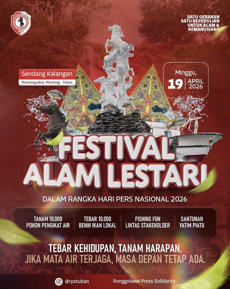 Jurnalis di Tuban.