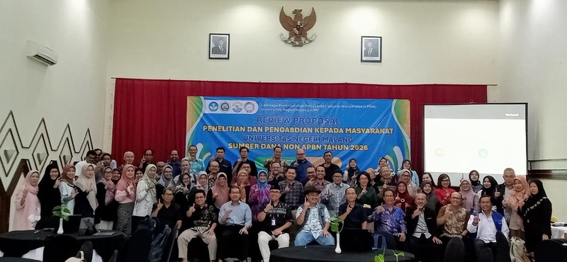 Finalisasi Review Proposal Penelitian, LPPM UM Akurasi Riset Terbaik Layak Didanai Non APBN 4 Riset LPPM UM.