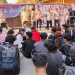 Mahasiswa Mojokerto Lempar 4 Tuntutan untuk 1 Tahun Gus Barraa-Mas Rizal 8 Mahasiswa Mojokerto.