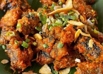 Kuliner segar di Tuban.
