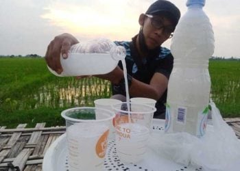 Minuman segar di Tuban.