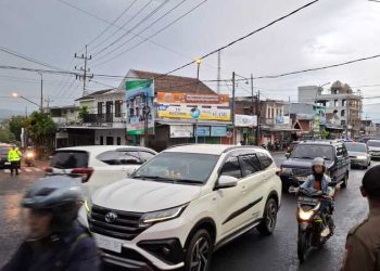 Arus lalin Kota Batu.