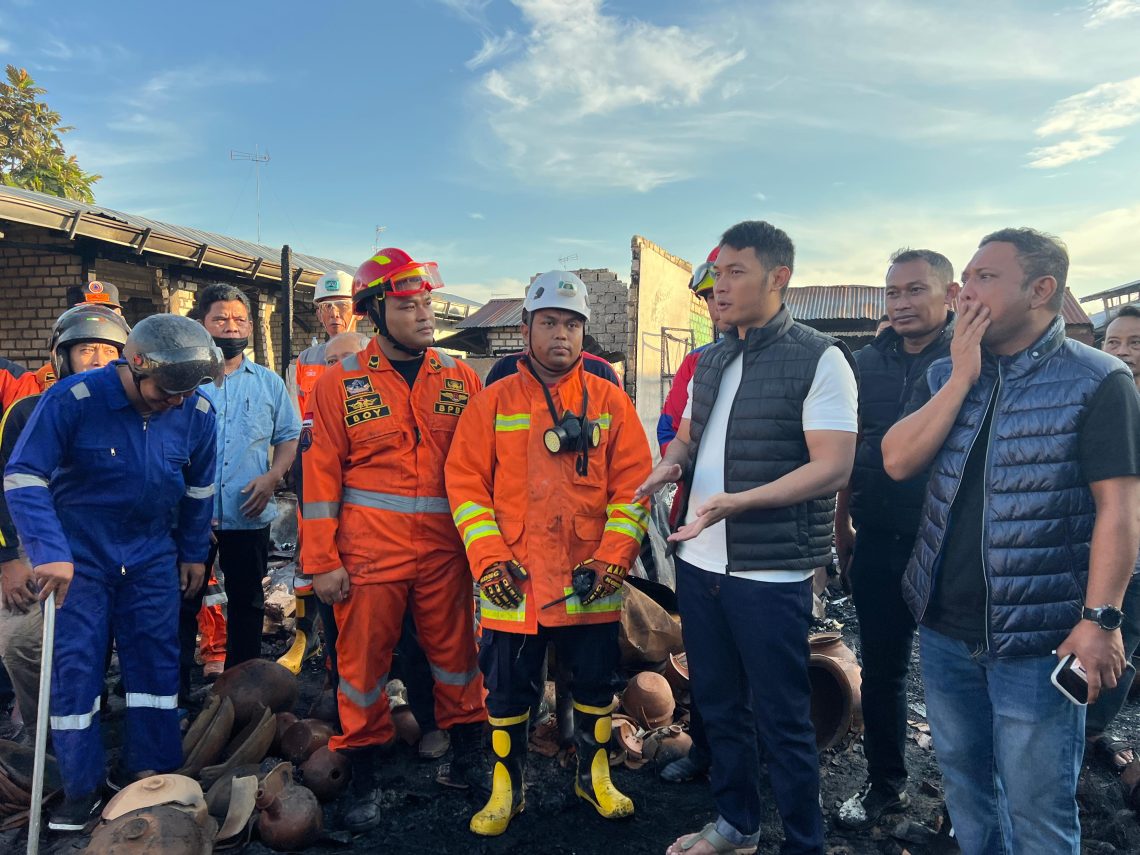 Pemkab Bakal Evaluasi Tata Letak Kios Pasar Baru Tuban Setelah Kembali Terbakar 5 Pasar Baru Tuban