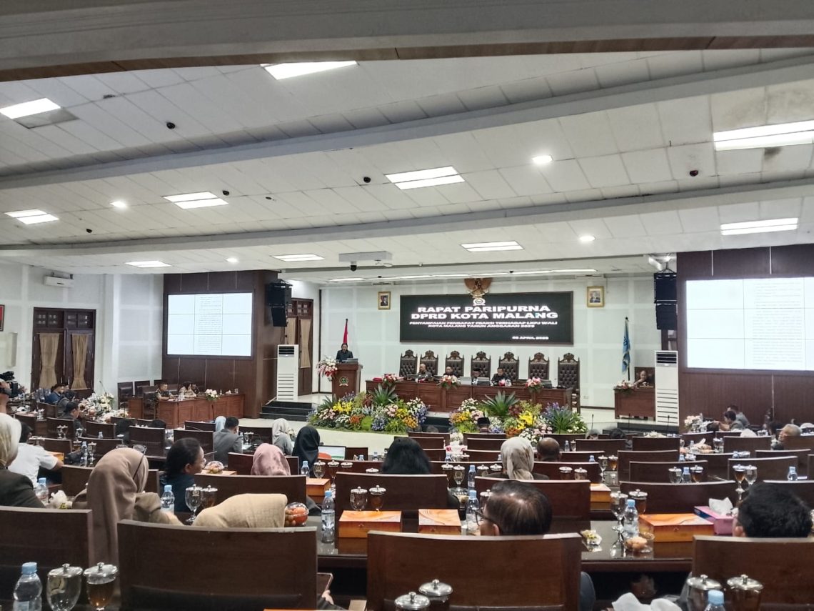 DPRD Kota Malang Soroti Kinerja Pemkot di Paripurna LKPJ: Masalah Klasik Diminta Tak Berulang 1 DPRD Kota Malang