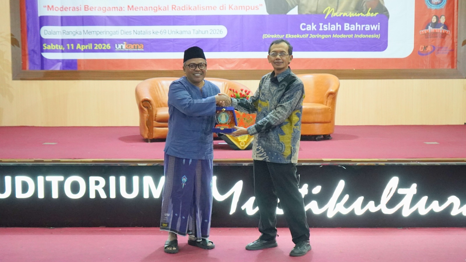 Unikama Gelar Dialog Kebangsaan, Moderasi Beragama Jadi Tameng Kampus Tangkal Radikalisme 2 Unikama