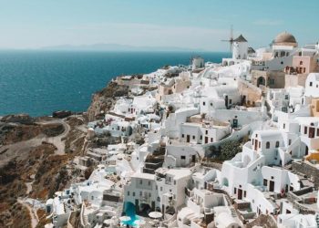 Santorini.