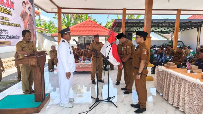 Kepala Desa Tanjungrejo Lantik Perangkat Baru demi Layanan Prima Warga Jember 1 Desa Tanjungrejo.