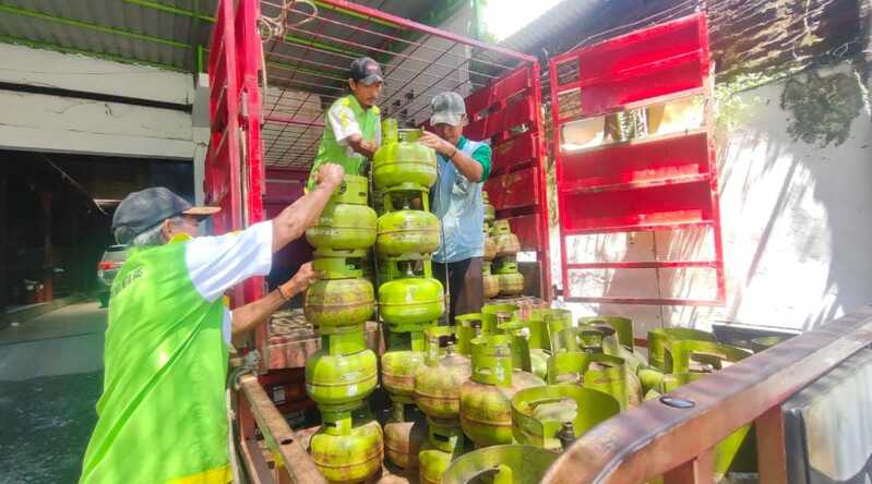 Sempat Langka, 22 Ribu Tabung LPG Melon Dipasok Pertamina ke Pasuruan 1 LPG melon.