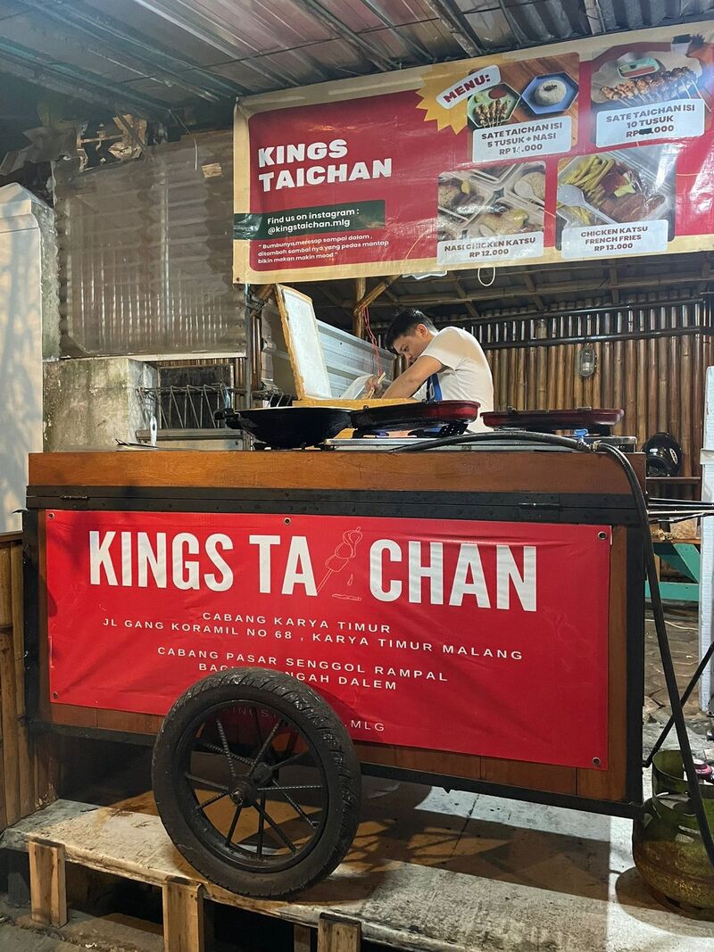 Sate taichan Malang terbaik.