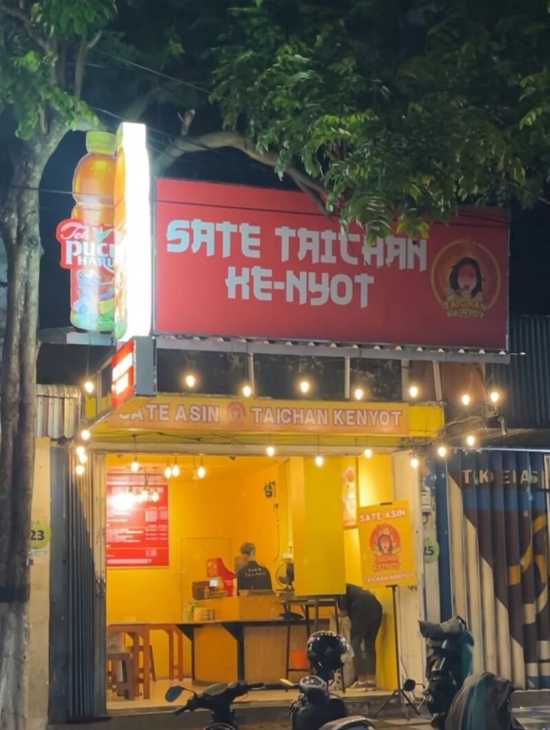 Sate taichan enak Malang.