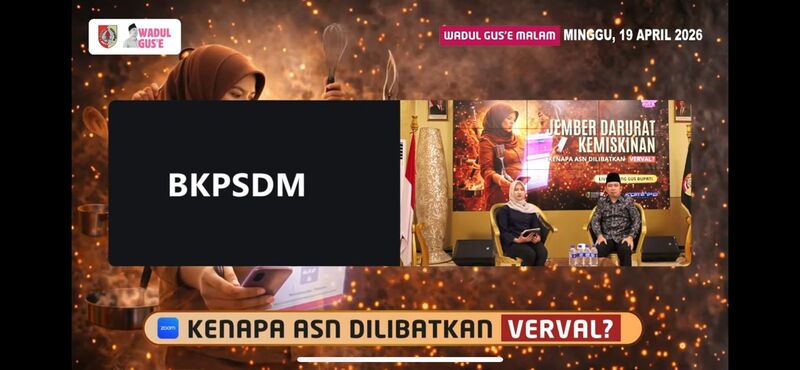 Data kemiskinan di Jember.