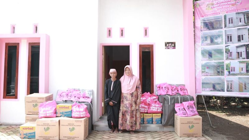 Kisah Salami, Lansia di Jember Ini Berubah Nasib lewat Program RTLH Desa Kemuningsari Lor 2 RTLH lansia di Jember.