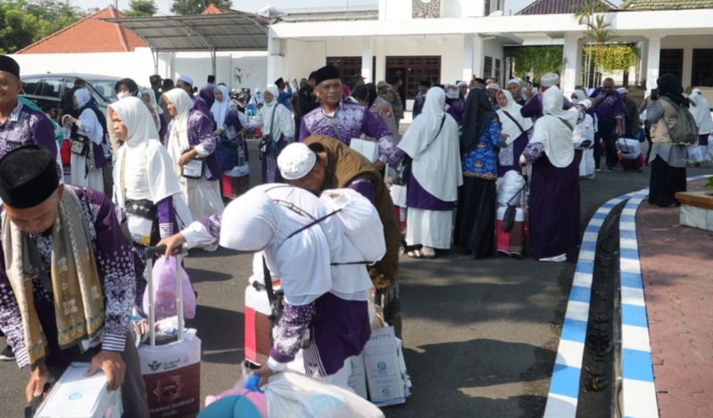 Kesehatan 784 Jemaah Haji Jombang Masuk Kategori High Risk, Terancam Dipulangkan jika Tak Fit 1 Jemaah haji Jombang.