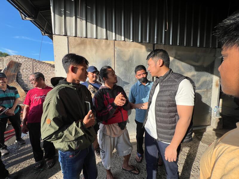 Pasca Pasar Baru Tuban Terbakar, Pemkab Siapkan Edukasi Mitigasi untuk Pedagang 2 Kebakaran Pasar Baru Tuban.