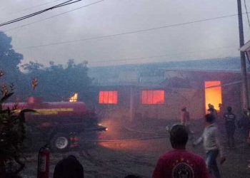 Gudang rokok di Malang.